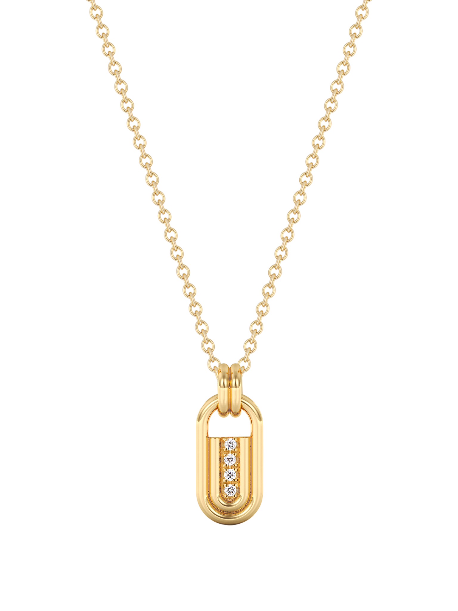 Marin pendant with chain